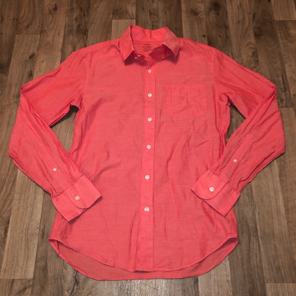 J Crew light weight chambray slim fit size small - Picture 1 of 2